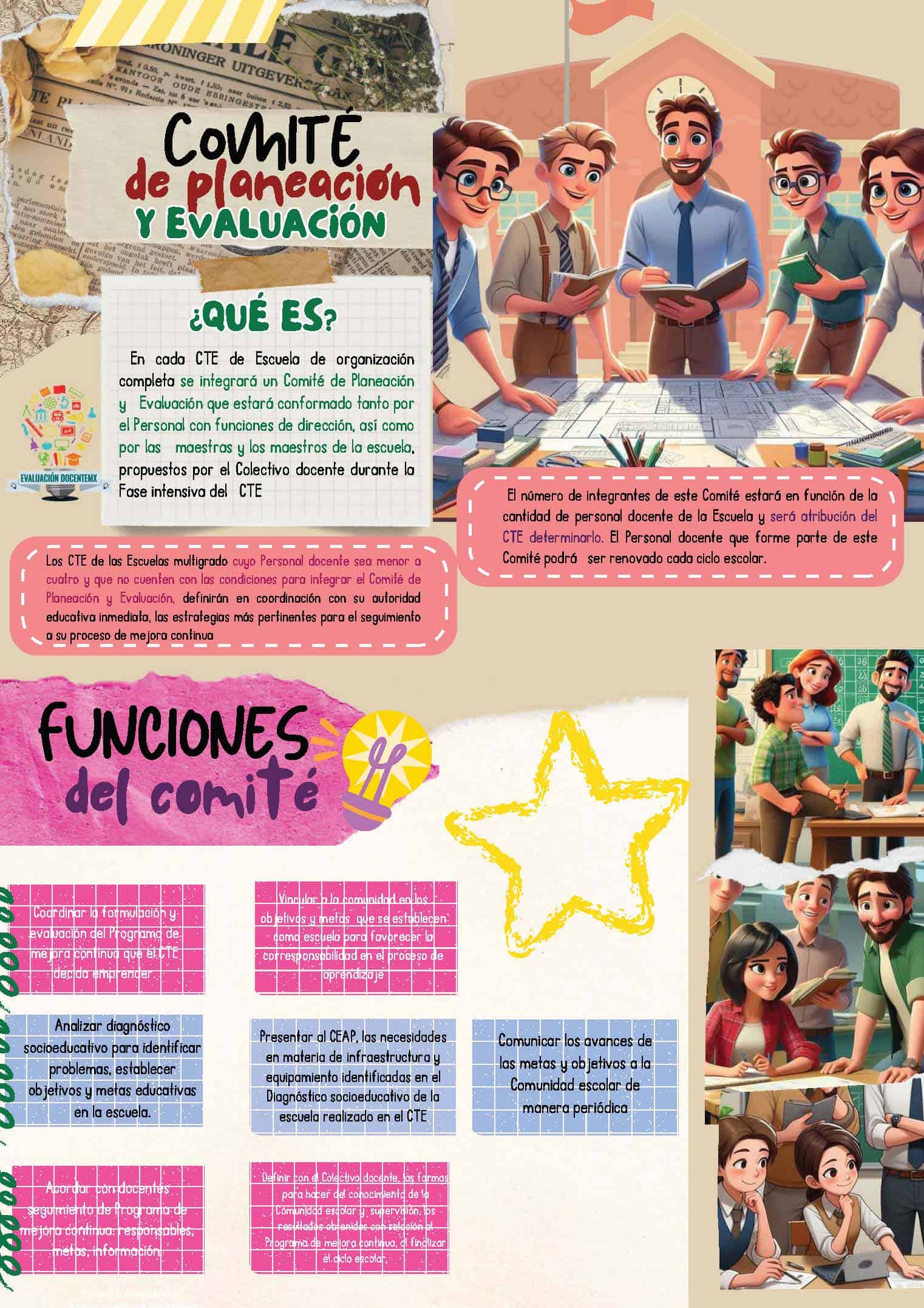 Comité de Evaluación y Planeación Los Materiales Educativos