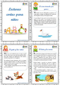 salir Fábula Doblez Los mejores cuentos con actividades-Ejercicios de comprensión lectora📚 en  PDF para imprimir - Los Materiales Educativos