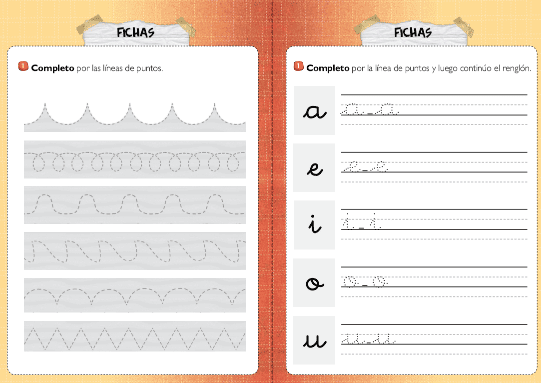 Ejercicios para mejorar la letra (Caligrafía y Tips) 11 fICHAS