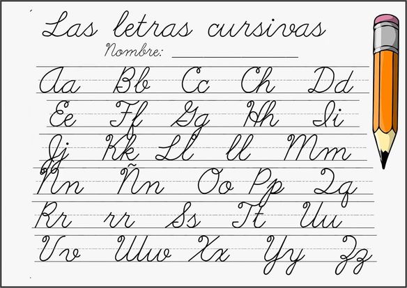 portón ballet Devorar ✍Ejercicios de caligrafía y Tips para mejorar la letra - Los Materiales  Educativos