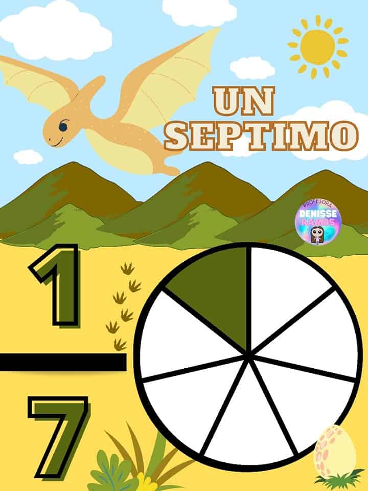 carteles de fracciones