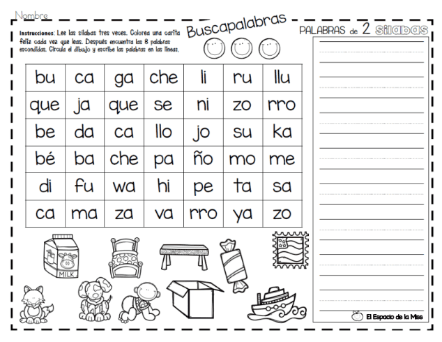 Cuadernillo De Silabas Para Imprimir En PDF - Los Materiales Educativos