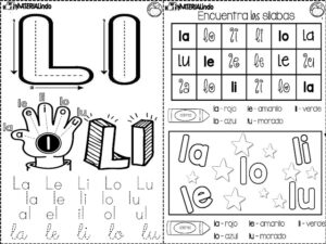 Cuaderno Si Leo y Si Escribo Silabas 06