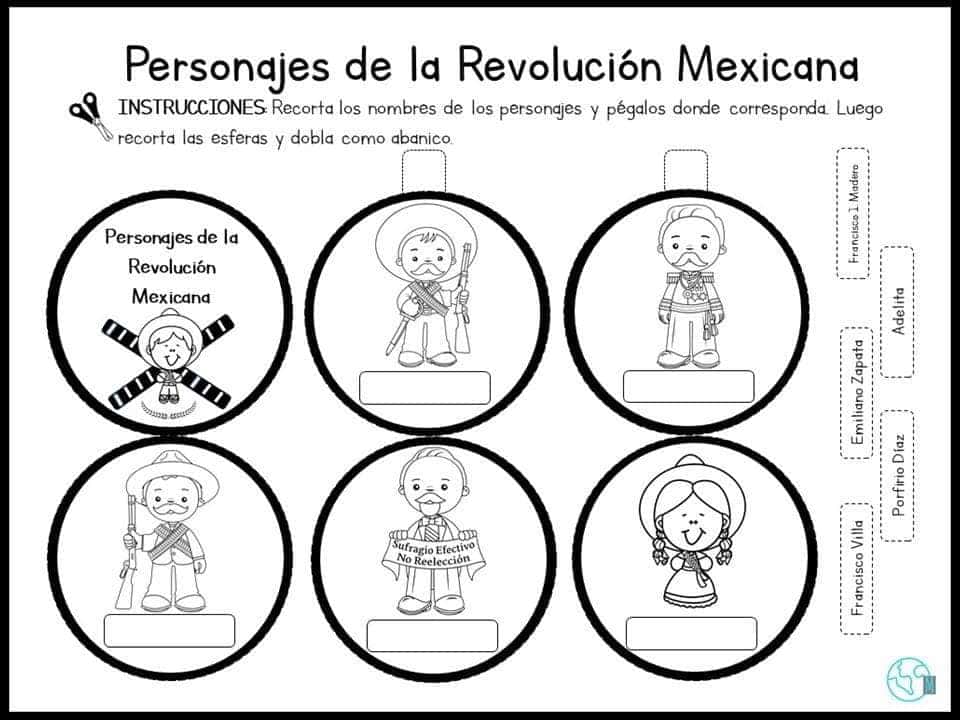 Actividades Revolución Mexicana - Los Materiales Educativos