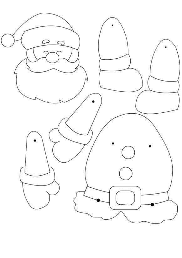 Dibujos de navidad para colorear