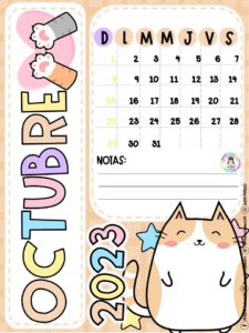 Calendario 2023 tematica de gatitos Pagina 11