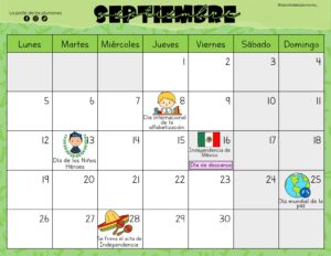 Calendario escolar 2022 2023 con fechas conmemorativas Pagina 02