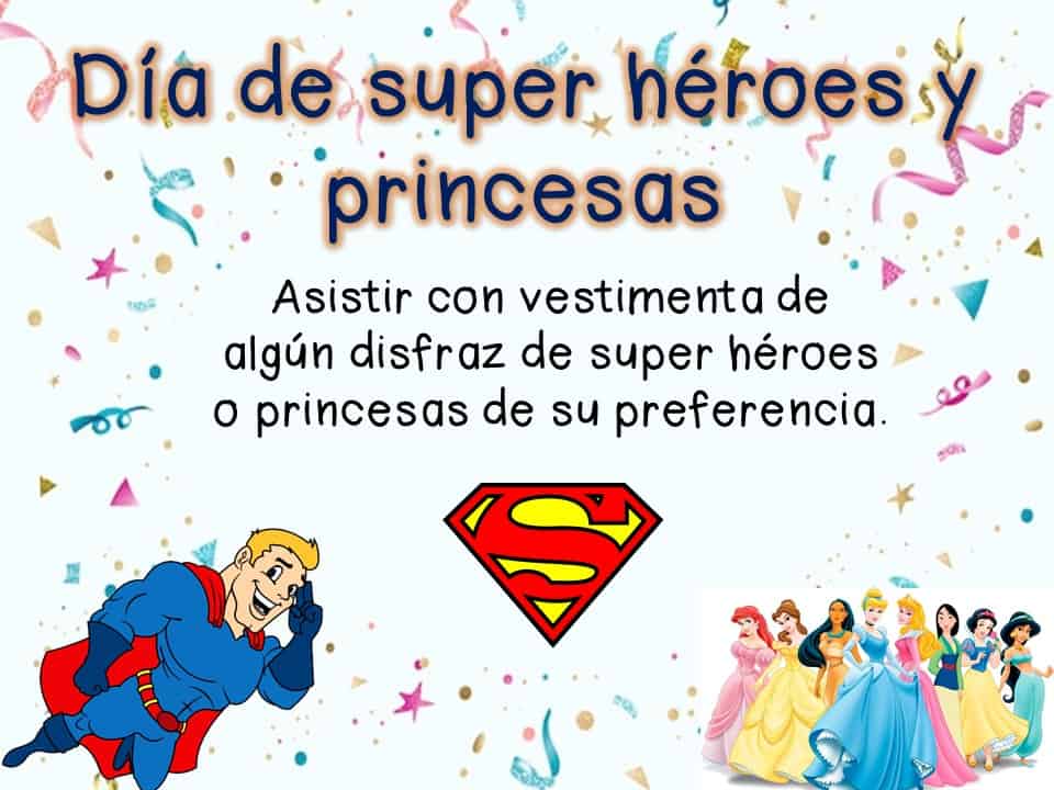 día de super héroes