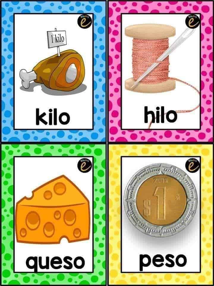 rimas para niños de preescolar