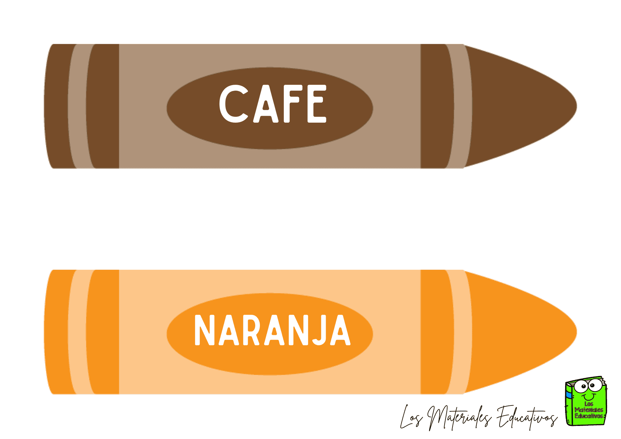 Flash cards de los colores