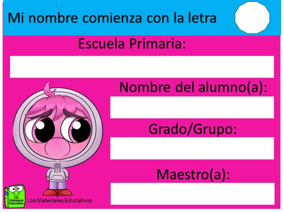 Etiquetas escolares para imprimir en PDF 94 etiquetas intensamente