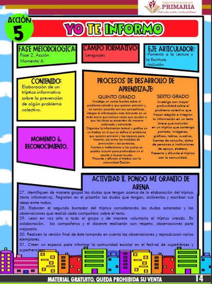 Ejemplo de proyecto escolar 2023