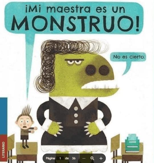 Mi maesra es un mounstruo
