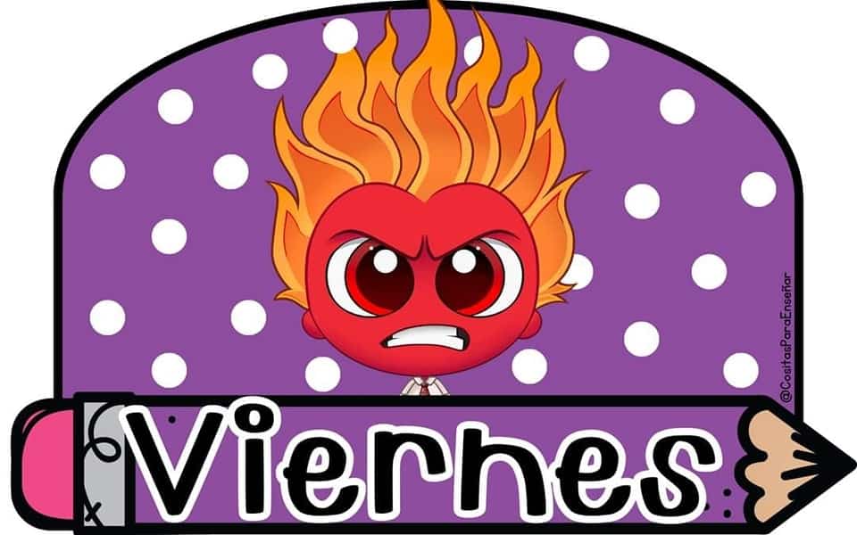 días de la semana intensamente 