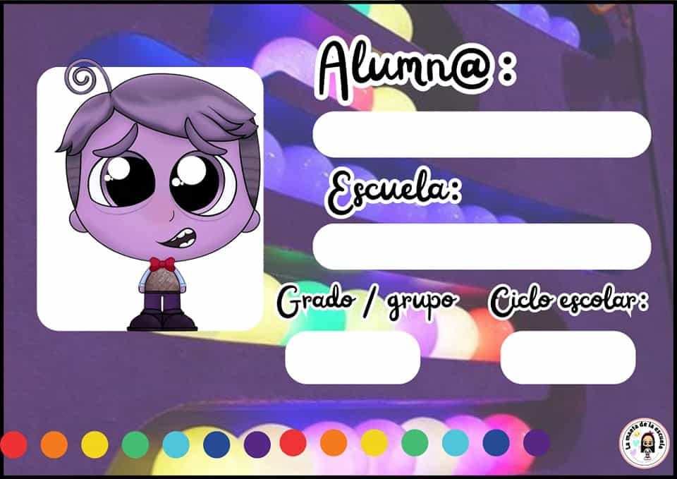 gafetes intensamente