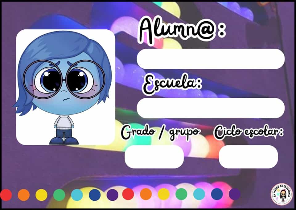 gafetes intensamente